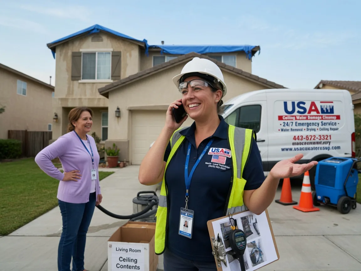 Ceiling Water Damage Restoration Dewey, IL FAQs